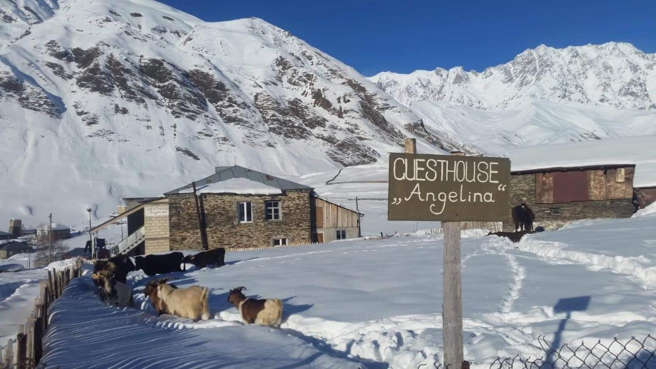 Guesthouse Angelina Ushguli Εξωτερικό φωτογραφία